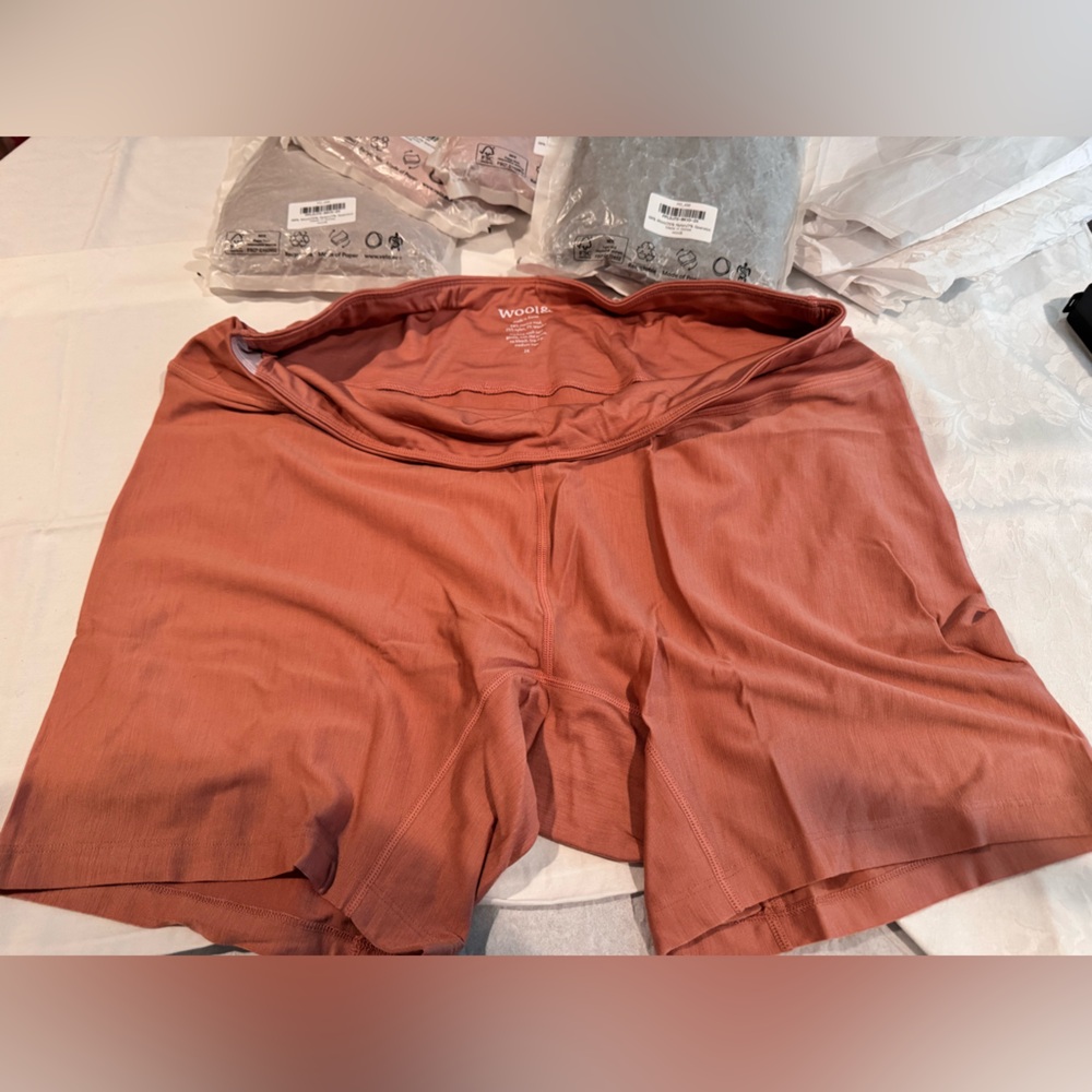 Wool& Women’s Roam Bike Short, Size 2X, Vintage Rose, NWOT